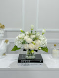 French Country Hydrangea Peony Arrangement